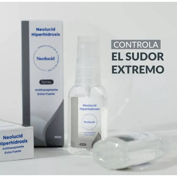 Neolucid Hiperhidrosis Spray Antitranspirante Fuerte 30ml Fragancia Neutro