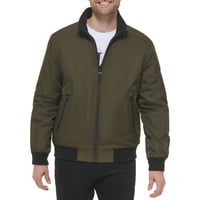Abrigo De Invierno Calvin Klein, Chaqueta Soft Shell Con Forro De Sherpa Para Hombre