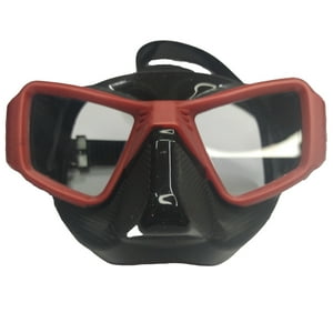 Cazasub - Mascara De Buceo Ninja - Rojo