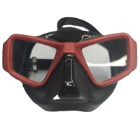 Cazasub - Mascara De Buceo Ninja - Rojo