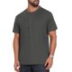 thumbnail image 4 of Camiseta Henley para Hombre INSPIRE CHIC Transpirable de Manga Corta con Botones S Gris Oscuro, 4 of 6