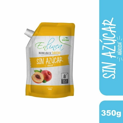 Mermelada Sin Azúcar Durazno Doypack 350 Gr En Línea