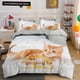 thumbnail image 1 of x108 Bed SheetsLittle Cat Duvet Cover Size Grey Cute Kitten Bedding Set for Adults Lovely Animal /Polyester Quilt Cover 3-Piece Bedding Set (1 Duvet Cover + 2 Pillow Shams) nj108, 1 of 5