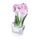 thumbnail image 4 of Figura De Rosa Para Mamá, Regalo De Rosa Para Novia, Centro De Mesa Para El Hogar, Flor De Vidrio Rosa, 4 of 5