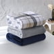 thumbnail image 1 of Manta Mainstays Twin Plaid Suave 167x229cm Reversible, 1 of 3