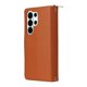 thumbnail image 2 of Funda Cartera con Cremallera y Correa para Samsung Galaxy S26 Ultra 5G Soporte y Tarjetero Marrón, 2 of 6