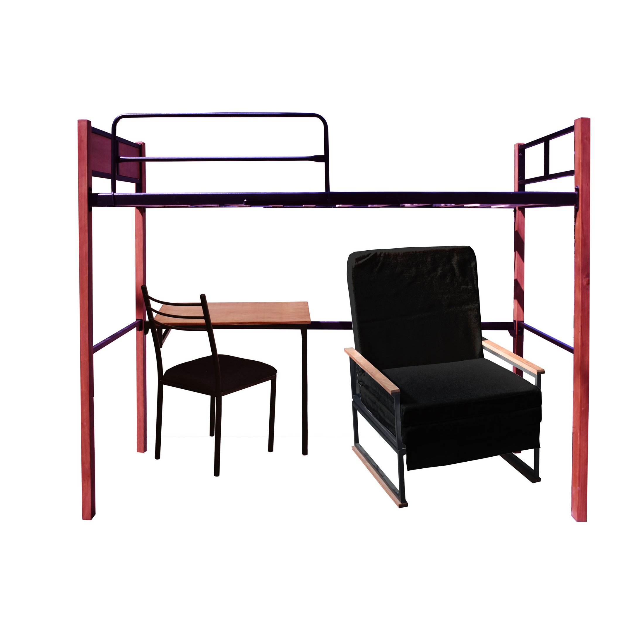 Recutex - Camarote Studio 1 Plaza Pucon ""Negro""