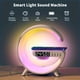 thumbnail image 1 of Sunrise Alarm Clock with Wireless BT Speakers, RGB Light, Bar Smart Light, and Dimmable Table Lamp - Wake Up to Rhythm and Enjoy Music All Day Long, 1 of 4