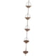 thumbnail image 1 of Cadena De Lluvia De 3,3 Pies Para Exteriores De Villas, Patios, Canalones, Cadenas Colectoras De Agua De Lluvia, Estilo E, 1 of 4
