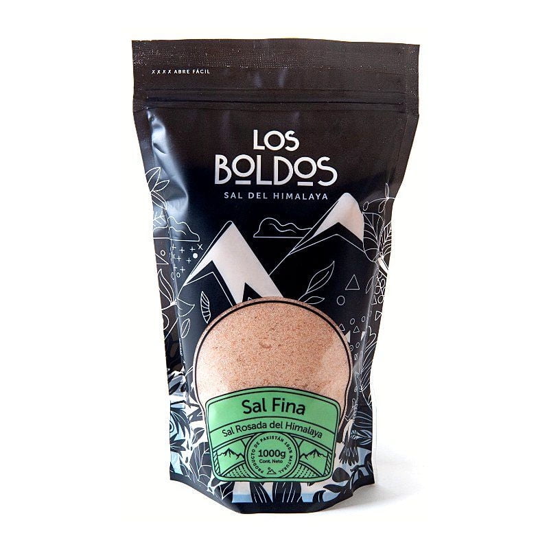 Sal Del Himalaya Fina Doypack 1 kg Los Boldos