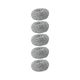 thumbnail image 1 of Pack 5 Virutillas Espiral Plateada | Ideal para Ollas, Vidrios y Utensilios, 1 of 2