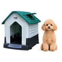 Casa Para Perro Pequeña Verde Cool Pets 73X60X66Cm