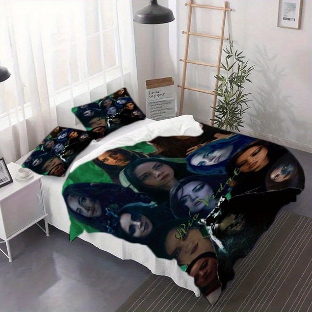 Rio Vidal 3pcs Printed Duvet Cover Set with Pillowcases - Ideal for Bedroom Bedding and Decor