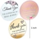 thumbnail image 3 of 500pcs Heart-Shaped Thank You and Happy Birthday Stickers - Perfect for Office Stationery and Decorative Labels, 3 of 4