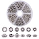thumbnail image 1 of Spacer Beads PH PandaHall, plata envejecida, aleación tibetana, 300 unidades, 1 of 9