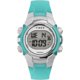 thumbnail image 1 of Reloj Digital Timex Caja Plateada 33 mm Correa Azul Resistente al Agua, 1 of 5