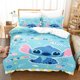 thumbnail image 2 of Lilo & Stitch Quilt Duvet Cover Set Bedroom Decor Children 3-Piece Bedding Set, 2 of 5