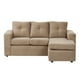thumbnail image 2 of Seccional Emilia Felpa Beige, 2 of 8