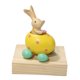 thumbnail image 5 of Figuras De Conejito De Pascua, Estatua De Conejo, Manualidades, Boda, Decoración Del Hogar, Amarillo, 5 of 5
