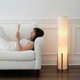 thumbnail image 2 of Lámpara de pie Brightech Parker 122 cm estructura de madera LED, 2 of 9