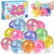 thumbnail image 1 of Bolas antiestrés VESPRO 24 unidades - juguetes de gel con brillo, 1 of 7
