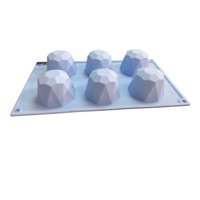 Genérico - Molde De Silicona Moldes Silicona Dulces 6 Cavid Geométrico