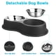 thumbnail image 3 of Cuencos Para Perros Dobles De Acero Inoxidable 530 Ml Para Perros Medianos, 3 of 7