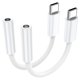 thumbnail image 1 of Adaptador USB‑C a jack de 3,5 mm KAYQINHO (2 unidades) 14 cm, 1 of 7