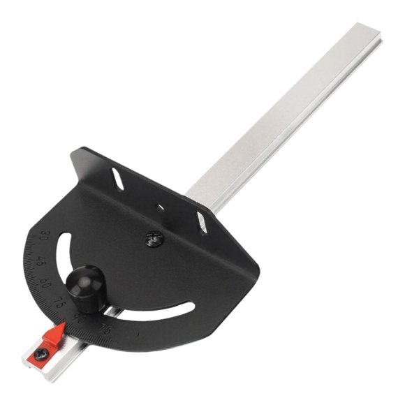 Calibre de ingletes para sierras de mesa, accesorio de repuesto, longitud 30,7 cm, piezas prácticas y robustas, sustituye al calibre de ingletes de pr