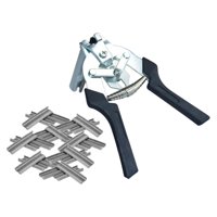 Magideal - Alicates Profesionales Para Anillos De Cerdo Alicates Para Anillos De Clavos Con Clips Alicates De Sujeción Abrazadera Para Jaulas De Animales , Negro