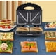 thumbnail image 3 of Maquina Sandwichera Antiadherente RAF negro, 3 of 5