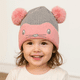 thumbnail image 3 of Gorro Invierno Infantil De Lana Diseño Raton Con Pompon, 3 of 3