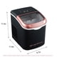 thumbnail image 5 of Máquina de hielo Frigidaire Retro Compact Bullet Ice 12 kg/día, color negro, 5 of 7