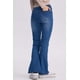 thumbnail image 3 of Jeans Mujer Flare Línea Azul, 3 of 4