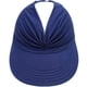 thumbnail image 4 of Sombrero De Sol De Ala Ancha Para Mujer Verano Upf 50+ Protección Uv Gorra Deportiva De Playa Diseño De Copa Abierta Plegable, 4 of 7