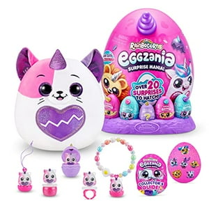 Juguete Gatito Rainbocorns Eggzania Surprise Mania Serie 1