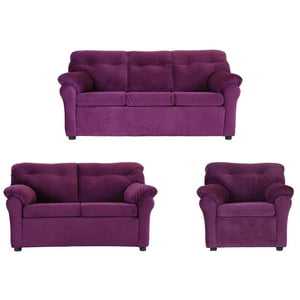 Muebles América - Living América 321 Tela Lila