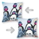 thumbnail image 2 of Pingu Fundas de almohada de terciopelo con tema, regalos de funda de almohada, decoración para el hogar, cojín de lanzar, regalo de cumpleaños para fans y parejas.50*50cm., 2 of 6