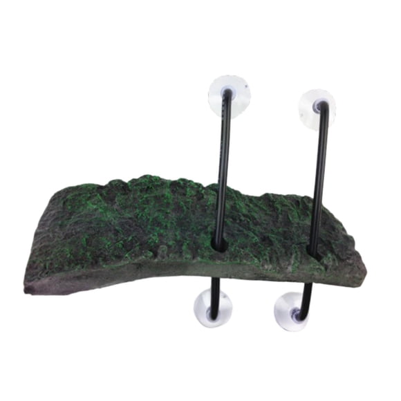 Plataforma De Descanso Flotante Para Tortugas Acuáticas, Terraza Flotante Para Tritones Y Reptiles, Muelle De 20 X 9 X 18 Cm