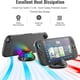 thumbnail image 2 of Estación de acoplamiento para TV portátil compatible con Nintendo Switch 2, admite puerto LAN Ethernet de 1000 Mbps, salida HDMI 4K, 2 puertos USB, iluminación RGB, accesorios para la base Switch2, 2 of 9