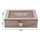 thumbnail image 2 of Caja De Té Mediana De Madera 6 Espacios Con Diseños Madera Beige, 2 of 2