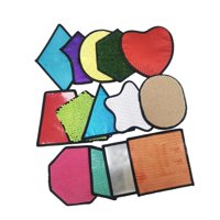 Magideal - Alfombrilla De Juego De Entrenamiento Sensorial, Educativa, Portátil, Bonita, Juguete Sensorial Táctil Para Niños, Panel Sensorial Para Niños, Niñas Y 14 Piezas