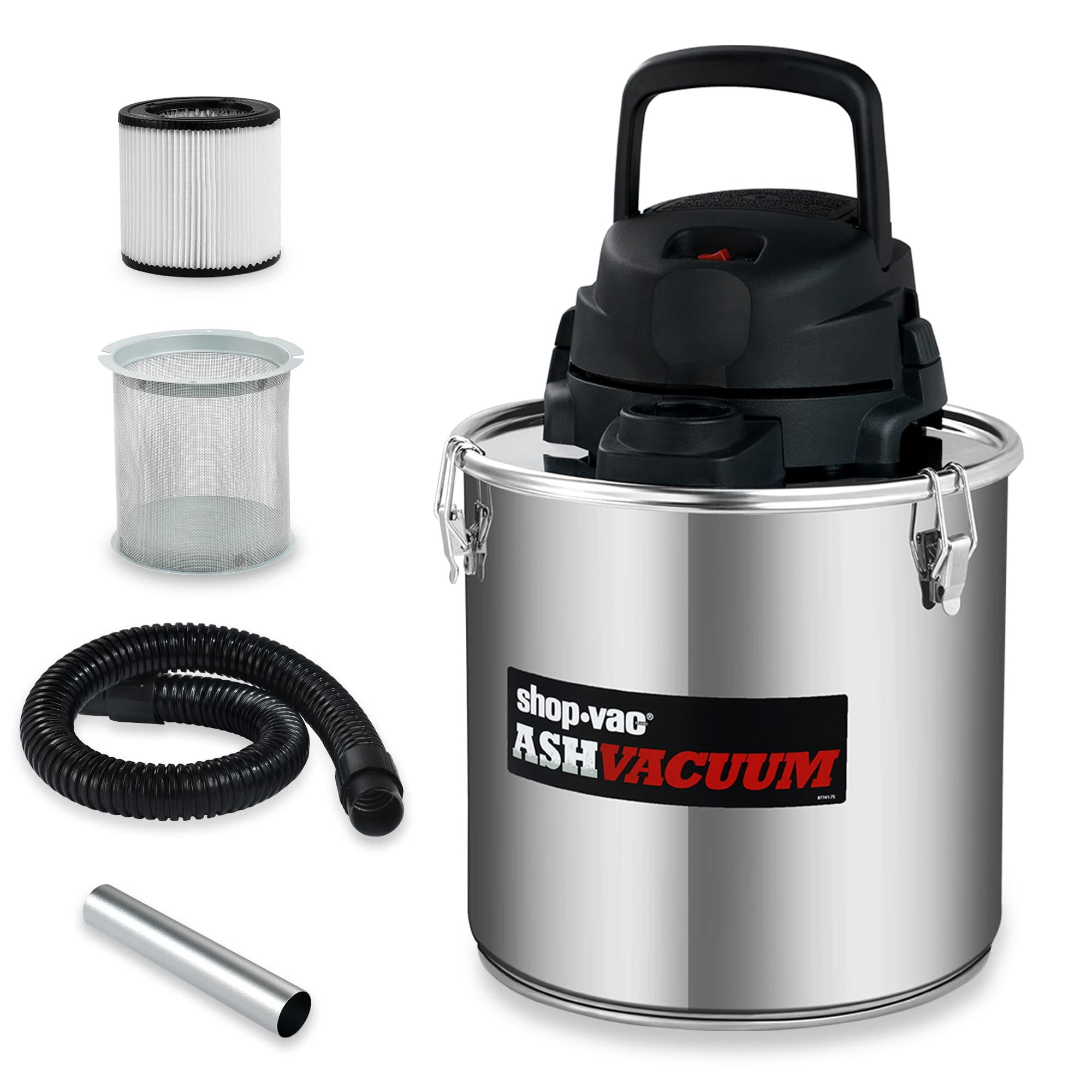 Aspiradora De Cenizas Shop-vac 2.0 Peak Hp De 4 Galones Con Filtro Hepa