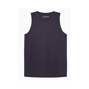 Snix - Camiseta Infantil Dry Fit Sin Mangas Cuello Polo Azul Marino Talla 14