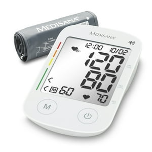 Medisana - Tensiómetro De Brazo Con Voz Blanco Bu 535