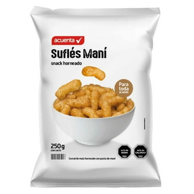 Suflés Maní 250 G Acuenta