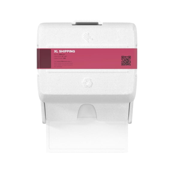 Papel de etiquetado para impresora Zebra serie ZSB a base de fécula de patata