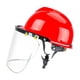 thumbnail image 2 of Casco Para Motosierra Con Protector Facial, Resistente Para Cortar Césped, Podar Árboles Y Jardín, Visera Transparente Red Hat, 2 of 3