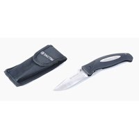 Tactix - Navaja Plegable Con Mango Negro Y Estuche