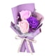 thumbnail image 3 of Ramo De Flores De Jabón Flor De Jabón Perfumada Para Acción De Gracias Aniversario Boda 20cm Papel Violeta, 3 of 3